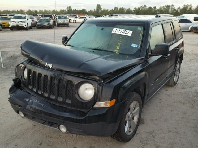 1C4NJPCB7ED645348 - 2014 JEEP PATRIOT LI BLACK photo 2