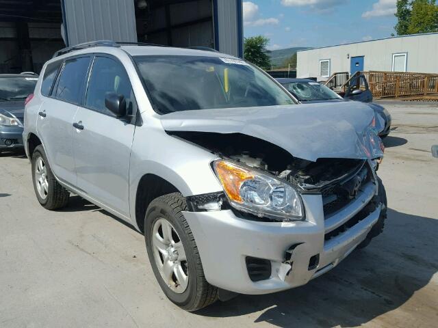 JTMBK4DV4B5105551 - 2011 TOYOTA RAV4 SILVER photo 1