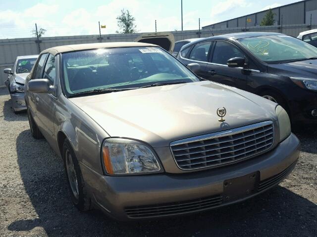 1G6KD54Y94U230017 - 2004 CADILLAC DEVILLE TAN photo 1