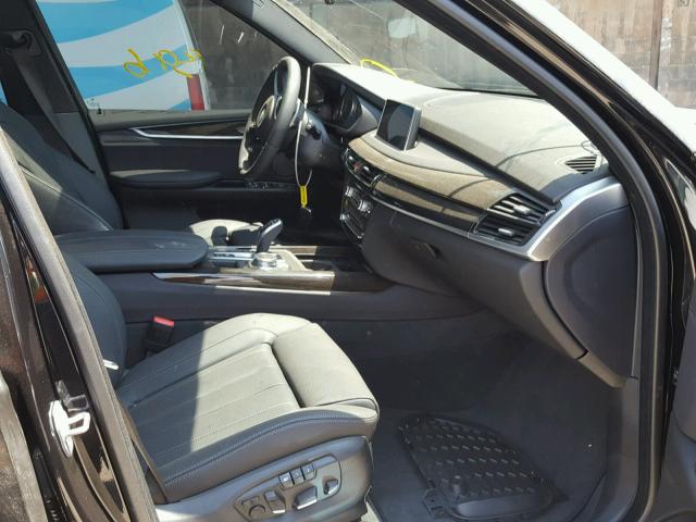 5UXKR2C51J0Z20298 - 2018 BMW X5 SDRIVE3 შავი ფოტო 5