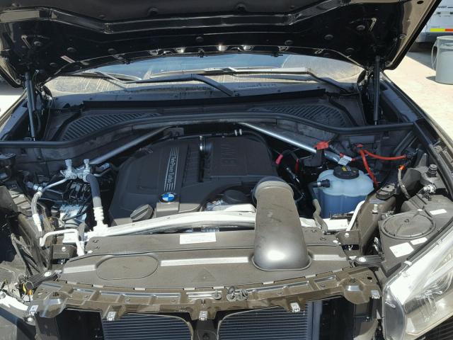 5UXKR2C51J0Z20298 - 2018 BMW X5 SDRIVE3 შავი ფოტო 7