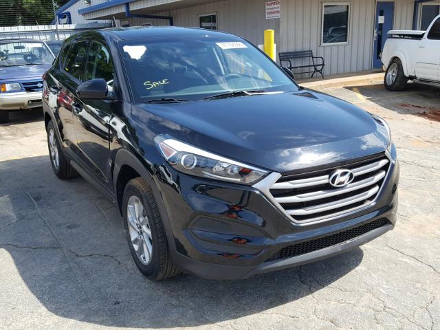 KM8J23A44HU388318 - 2017 HYUNDAI TUCSON SE BLACK photo 1