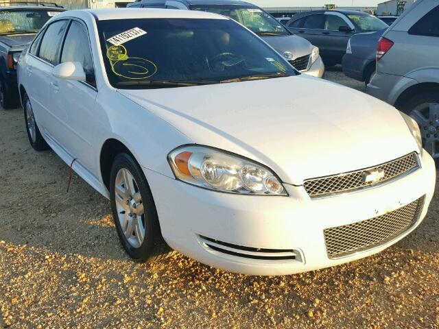 2G1WG5E31C1145426 - 2012 CHEVROLET IMPALA YELLOW photo 1