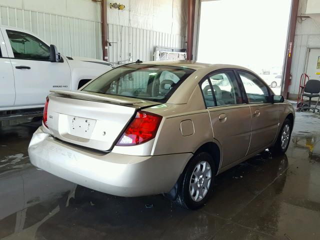1G8AJ54FX4Z143241 - 2004 SATURN ION LEVEL GOLD photo 4