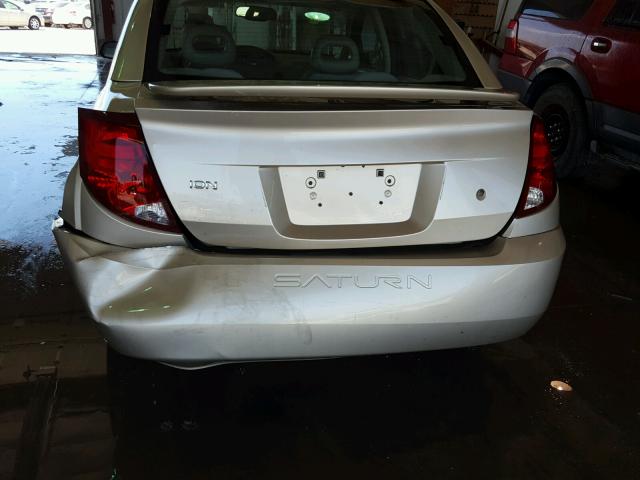 1G8AJ54FX4Z143241 - 2004 SATURN ION LEVEL GOLD photo 9