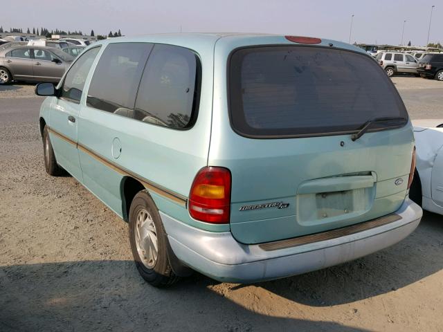 2FMDA5149SBD06768 - 1995 FORD WINDSTAR W BLUE photo 3