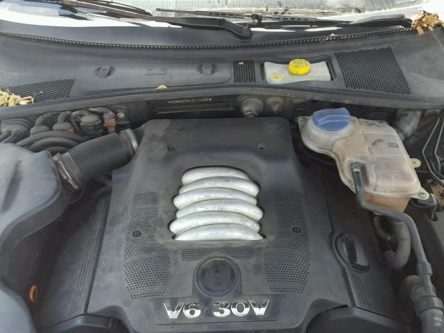 WVWWH63B23E126905 - 2003 VOLKSWAGEN PASSAT GLX BLACK photo 7