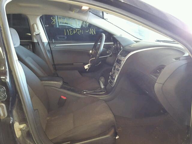 1G1ZH57BX9F231544 - 2009 CHEVROLET MALIBU 1LT BLACK photo 5