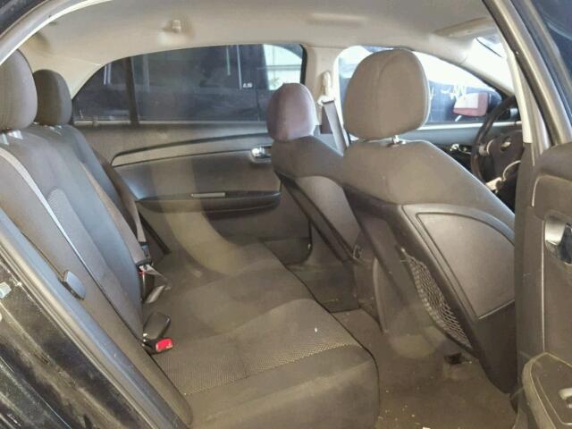 1G1ZH57BX9F231544 - 2009 CHEVROLET MALIBU 1LT BLACK photo 6