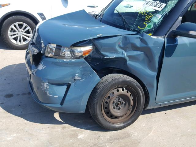 JTLKE50E781027774 - 2008 TOYOTA SCION XB Көк фото 9
