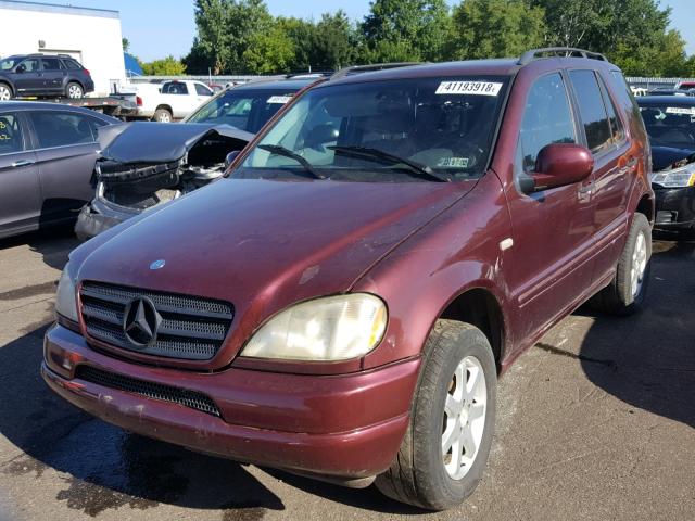 4JGAB72E5XA060999 - 1999 MERCEDES-BENZ ML 430 栗色 照片 2