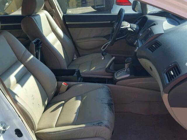 19XFA1F94BE007188 - 2011 HONDA CIVIC EXL 白色 照片 5