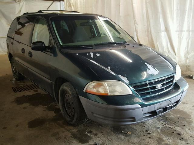 2FMZA5148YBB93295 - 2000 FORD WINDSTAR W GREEN photo 1