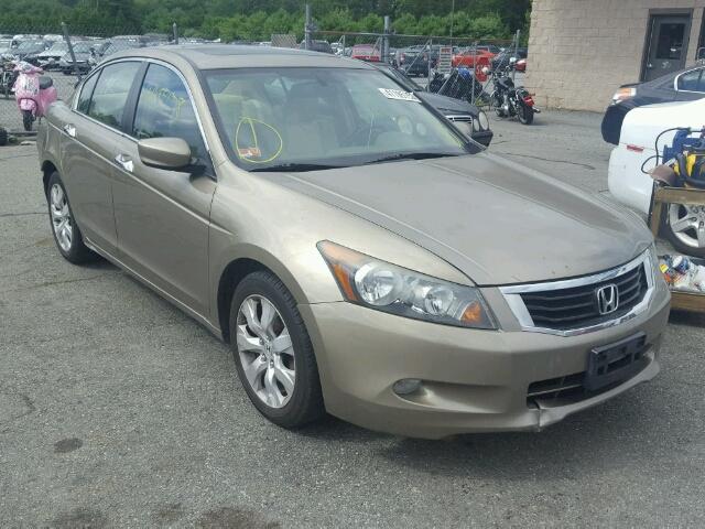 1HGCP36848A075895 - 2008 HONDA ACCORD EXL TAN photo 1