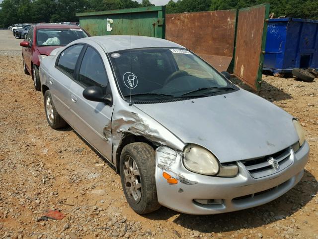 1B3ES56C72D654005 - 2002 DODGE NEON ES SILVER photo 1