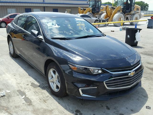 1G1ZB5ST7HF281155 - 2017 CHEVROLET MALIBU LS შავი ფოტო 1