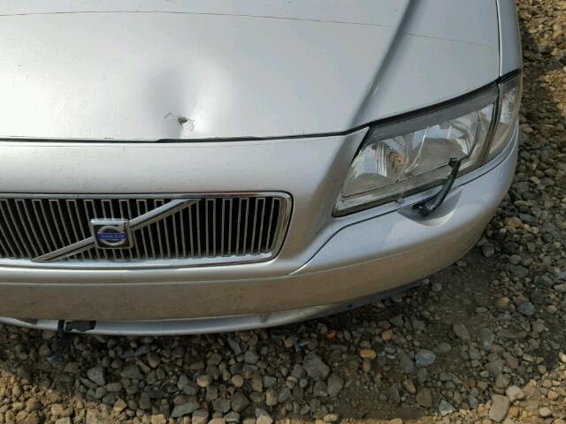 YV1TS91D321273695 - 2002 VOLVO S80 T6 TUR SILVER photo 9