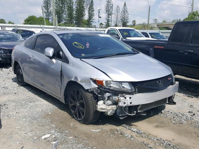 2HGFG4A54CH708437 - 2012 HONDA CIVIC SI SILVER photo 1