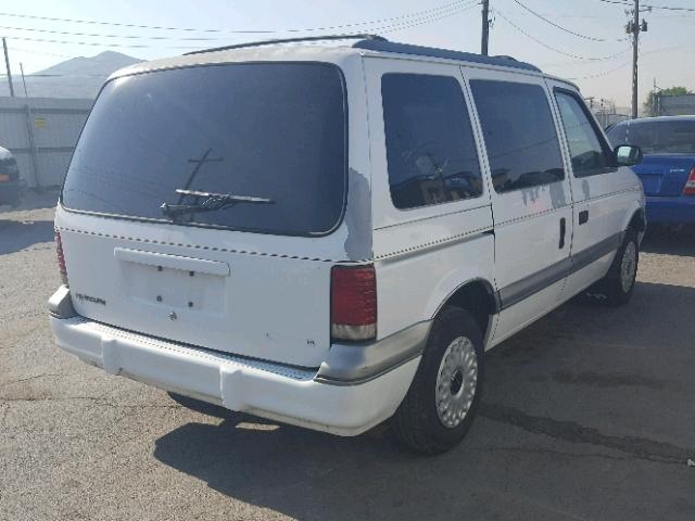 2P4GH2536RR548525 - 1994 PLYMOUTH VOYAGER WHITE photo 4