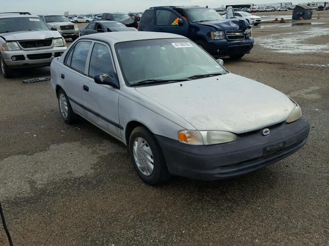 1Y1SK528X1Z434258 - 2001 CHEVROLET GEO PRIZM SILVER photo 1