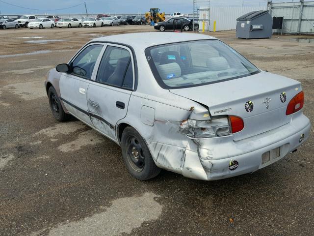 1Y1SK528X1Z434258 - 2001 CHEVROLET GEO PRIZM 银色 照片 3