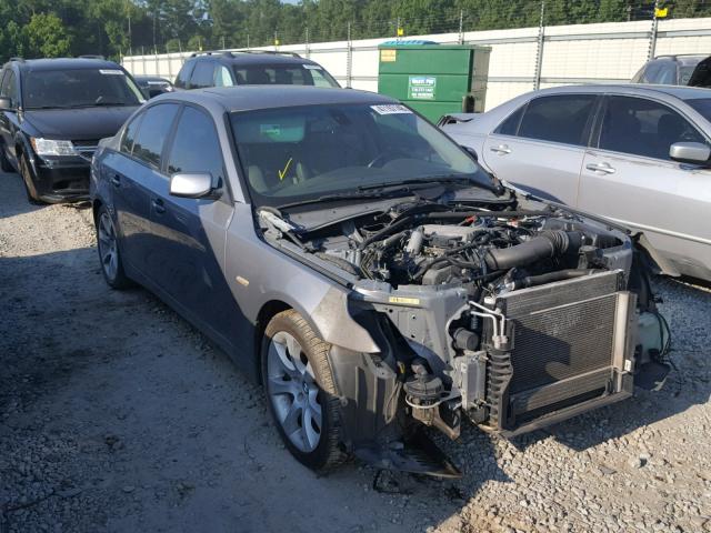 WBANB33544B110887 - 2004 BMW 545 I SILVER photo 1