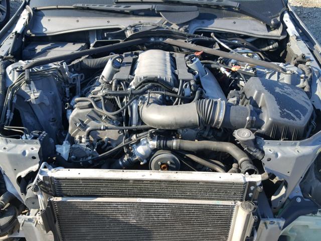 WBANB33544B110887 - 2004 BMW 545 I SILVER photo 7