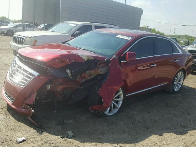 2G61M5S35F9184267 - 2015 CADILLAC XTS LUXURY RED photo 2