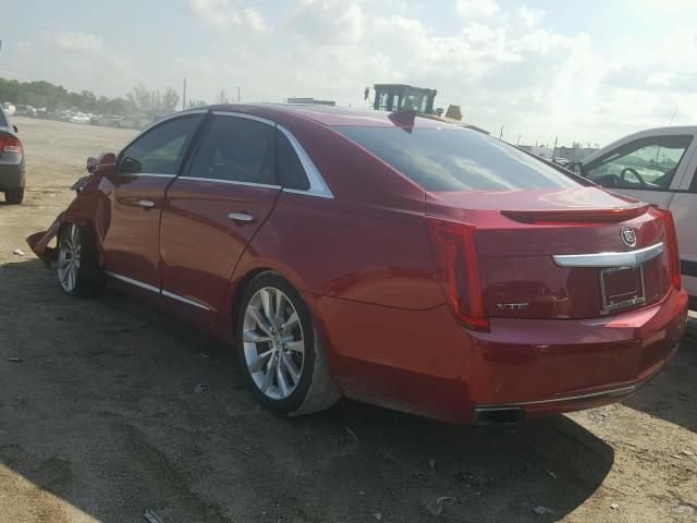 2G61M5S35F9184267 - 2015 CADILLAC XTS LUXURY RED photo 3