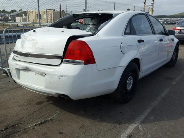 6G1MK5U21CL629351 - 2012 CHEVROLET CAPRICE PO WHITE photo 4