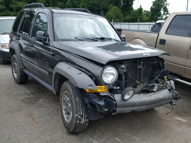 1J8GL38KX6W174007 - 2006 JEEP LIBERTY RE GRAY photo 1