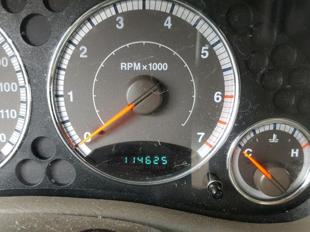 1J8GL38KX6W174007 - 2006 JEEP LIBERTY RE GRAY photo 8