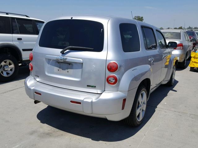 3GNBAAFWXBS534780 - 2011 CHEVROLET HHR LS SILVER photo 4