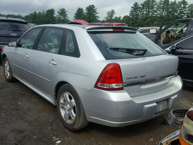 1G1ZU64805F207712 - 2005 CHEVROLET MALIBU MAX 银色 照片 3