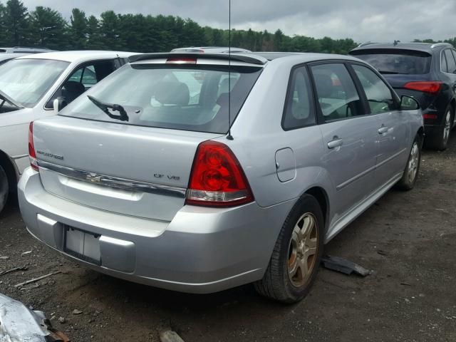 1G1ZU64805F207712 - 2005 CHEVROLET MALIBU MAX 银色 照片 4