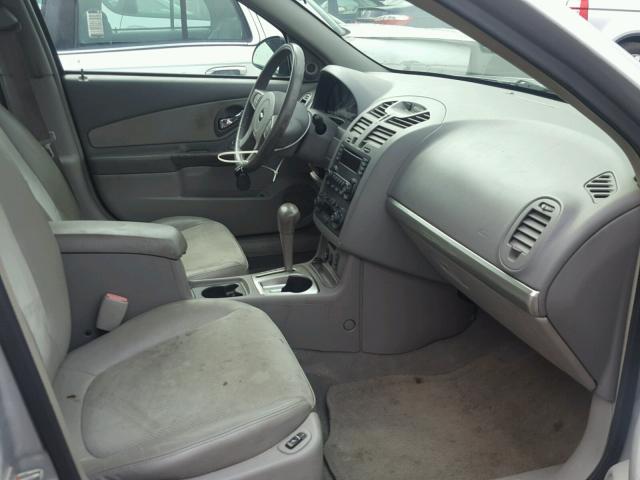 1G1ZU64805F207712 - 2005 CHEVROLET MALIBU MAX 银色 照片 5