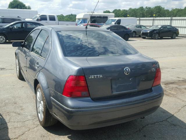 3VWSK69M33M109823 - 2003 VOLKSWAGEN JETTA GLS GRAY photo 3