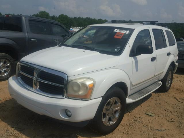 1D8HD58D94F222603 - 2004 DODGE DURANGO LI WHITE photo 2