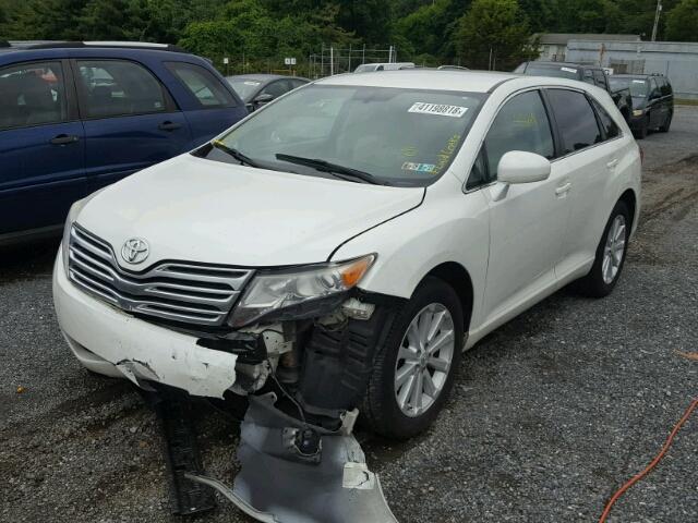 4T3BA3BB0AU014533 - 2010 TOYOTA VENZA BASE WHITE photo 2