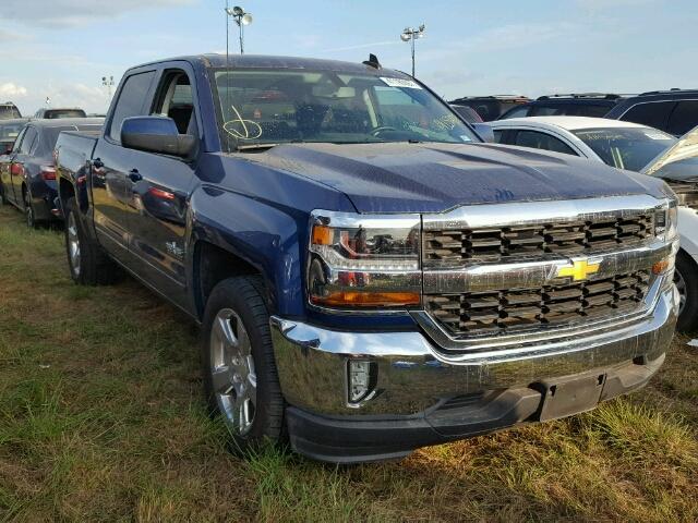 3GCPCREC5GG259277 - 2016 CHEVROLET SILVERADO BLUE photo 1