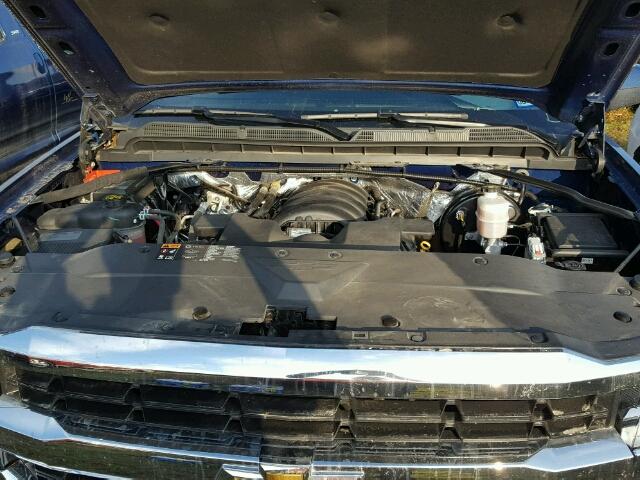 3GCPCREC5GG259277 - 2016 CHEVROLET SILVERADO BLUE photo 7