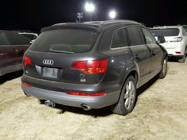 WA1BV74L47D052106 - 2007 AUDI Q7 CHARCOAL photo 4