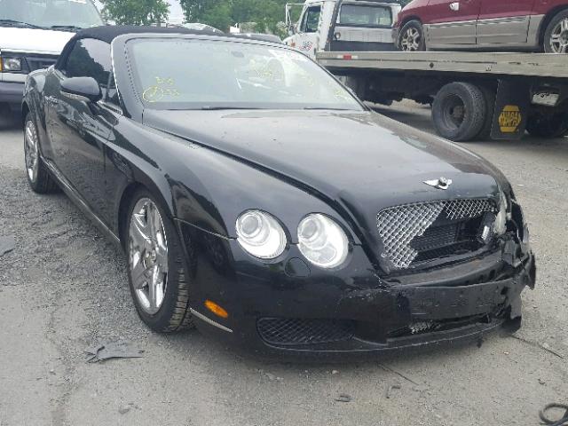 SCBDR33W87C045904 - 2007 BENTLEY CONTINENTA BLACK photo 1