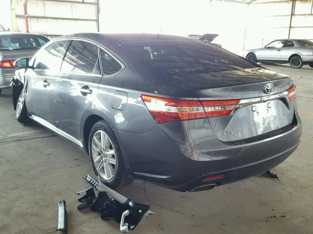 4T1BK1EB6FU164398 - 2015 TOYOTA AVALON XLE GRAY photo 3
