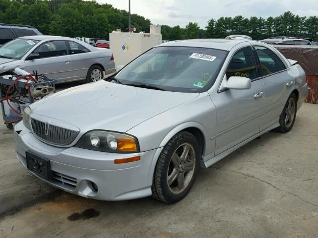 1LNHM87A62Y652108 - 2002 LINCOLN LS ვერცხლისფერი ფოტო 2