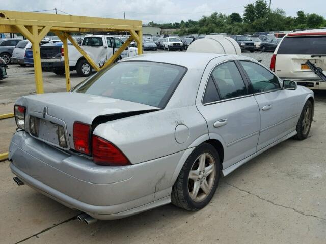 1LNHM87A62Y652108 - 2002 LINCOLN LS ვერცხლისფერი ფოტო 4