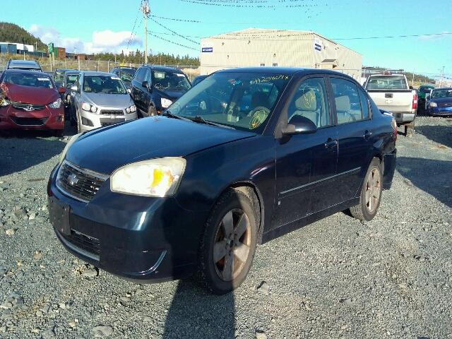 1G1ZT51876F221982 - 2006 CHEVROLET MALIBU LT BLUE photo 2