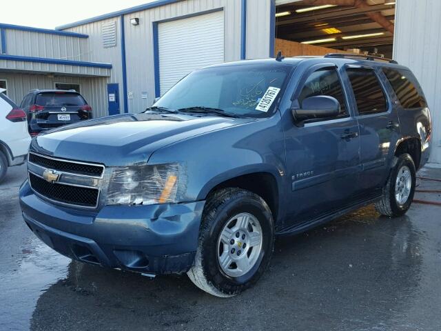 1GNFC13C08R210464 - 2008 CHEVROLET TAHOE C150 BLUE photo 2