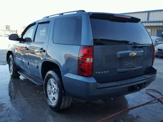 1GNFC13C08R210464 - 2008 CHEVROLET TAHOE C150 BLUE photo 3