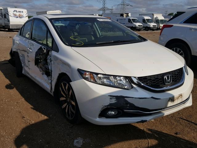 19XFB2F98FE063479 - 2015 HONDA CIVIC EXL 白色 照片 1